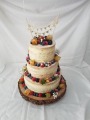 Hochzeitstorte, Naked Cake -2
